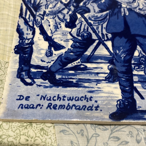 Delft Ceramic Tile Rembrandt - Picture 5 of 7